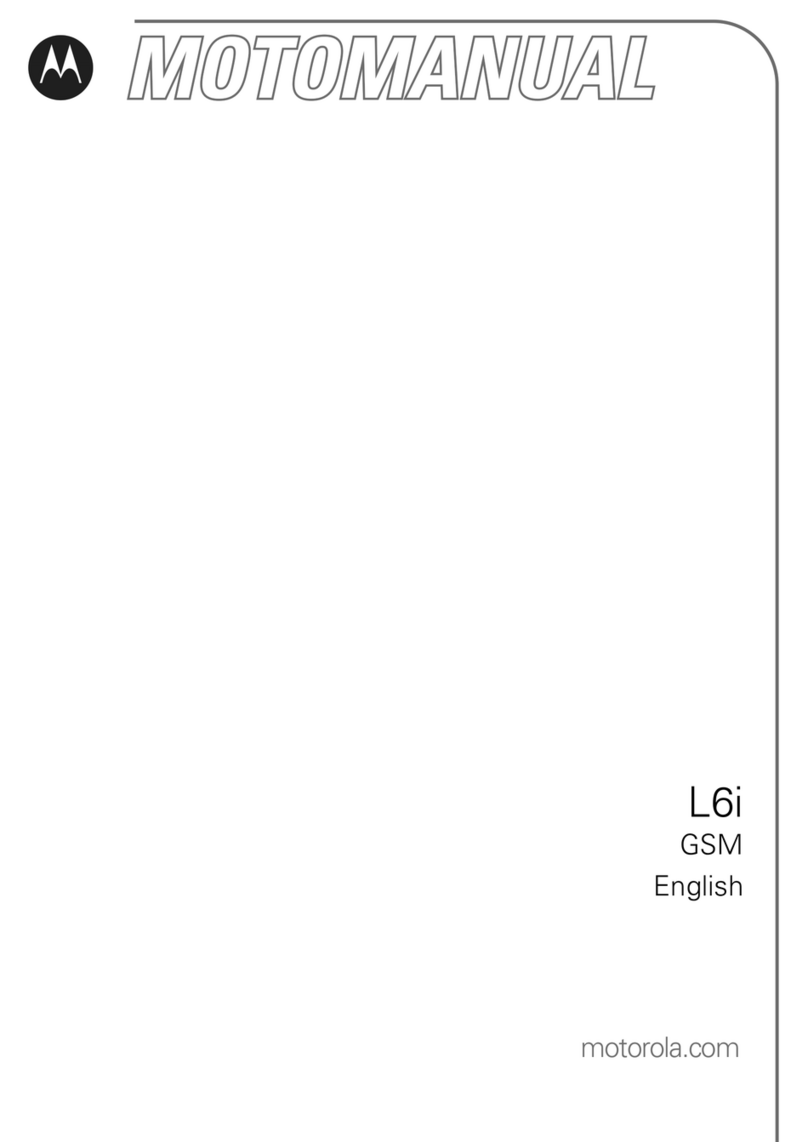 Motorola L6I User manual