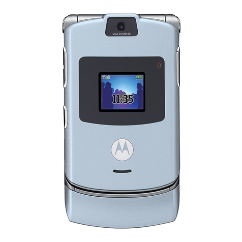 Motorola V3 User manual