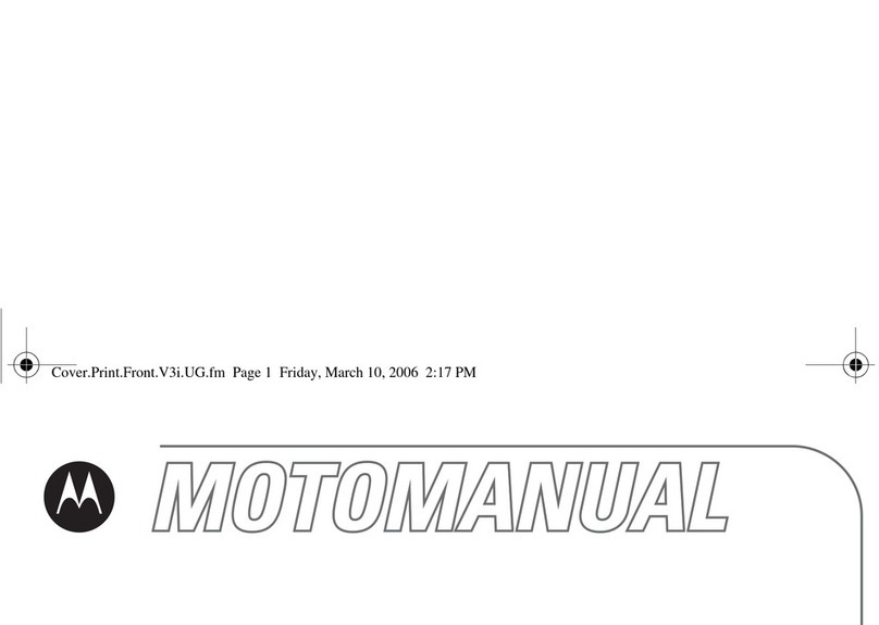 Motorola RAZR V3i User manual