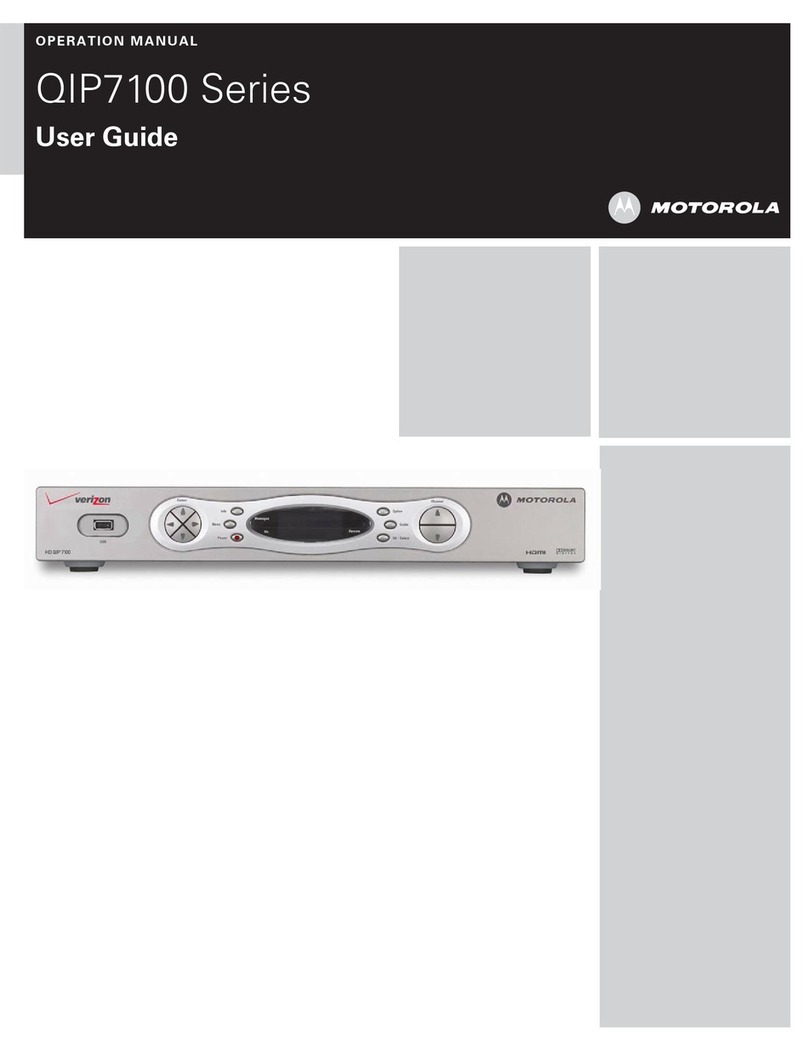 Motorola QIP7100 Series User manual