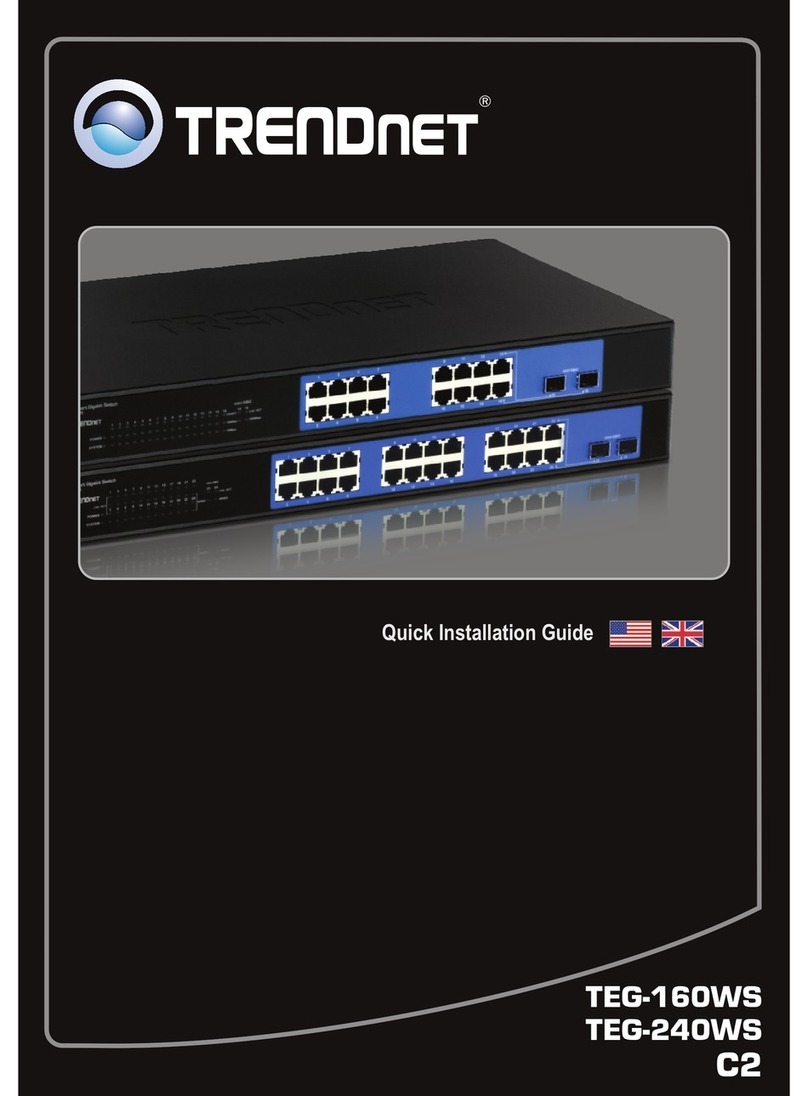 TRENDnet TEG-240WS Quick installation guide