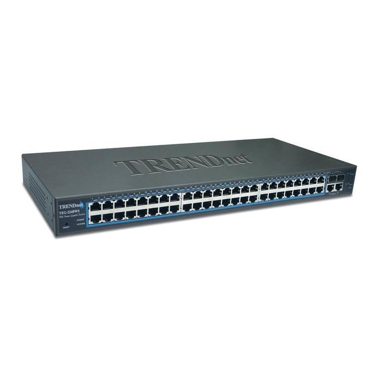 TRENDnet TEG-2248WS - Gigabit Web Smart Switch User manual