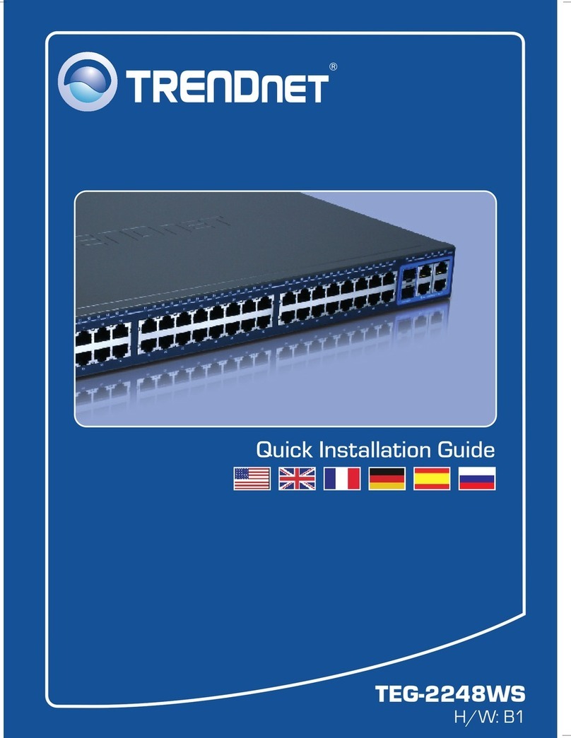 TRENDnet TEG-2248WS - Gigabit Web Smart Switch User manual