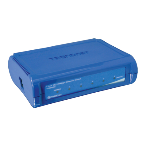 TRENDnet TE100-S5 User manual