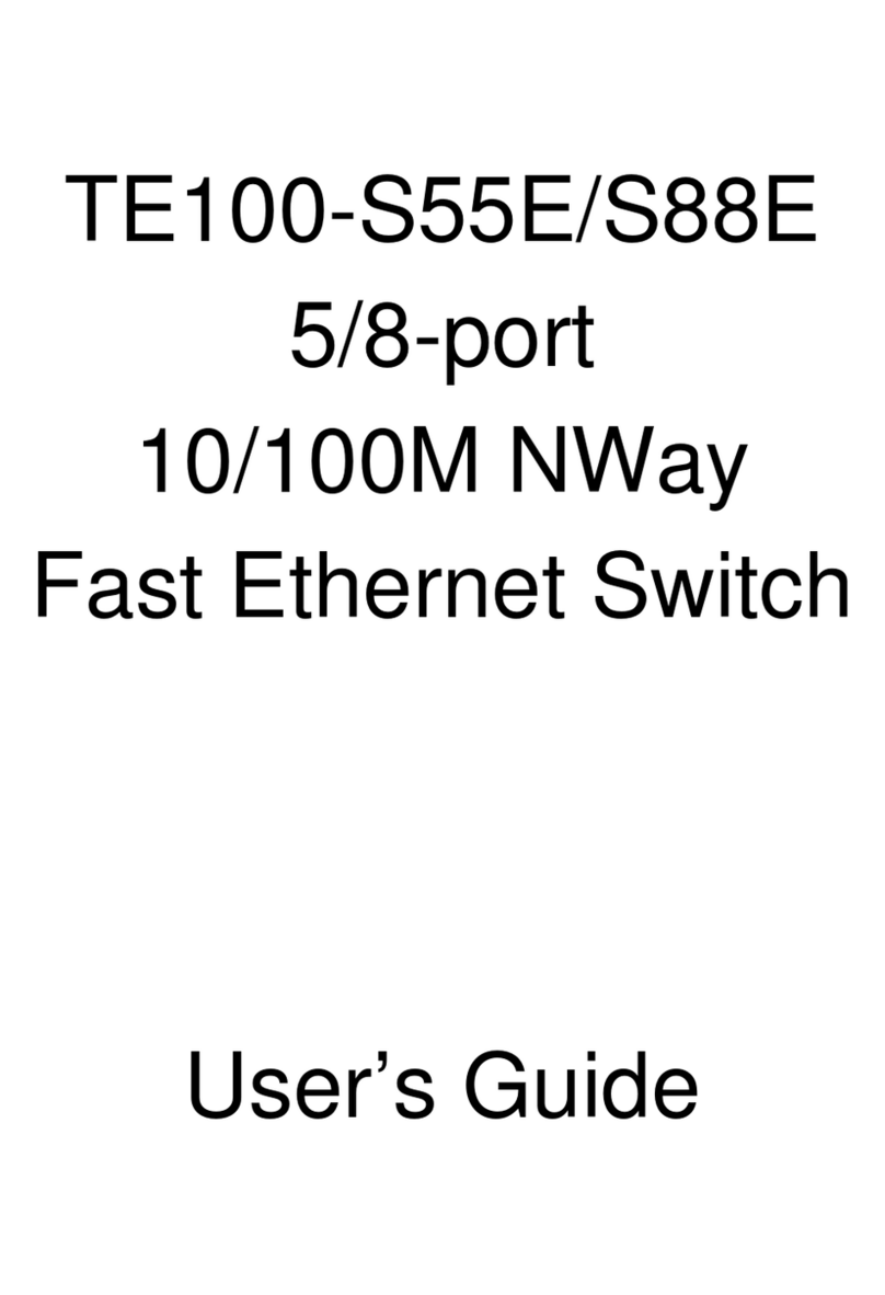 TRENDnet TE100-S55E User manual
