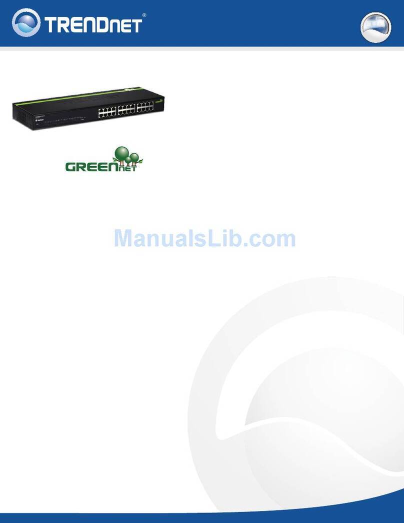 TRENDnet TE100-S24g User manual