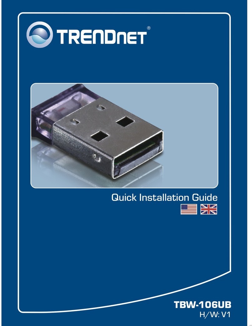 TRENDnet TBW-106UB Quick installation guide