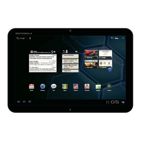 Motorola XOOM User manual