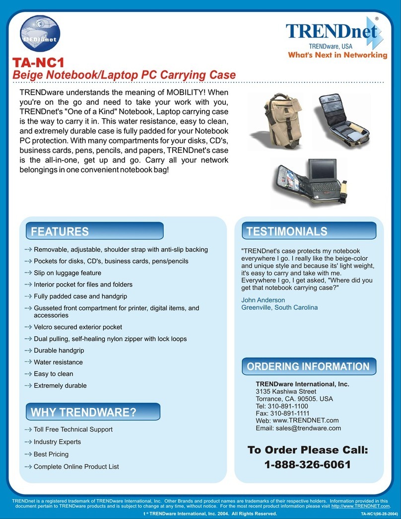 TRENDnet TA-NC1 - DATA SHEETS datasheet