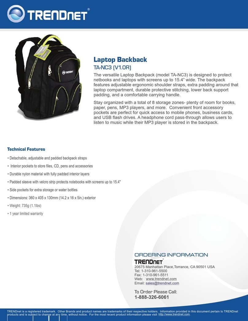 TRENDnet TA-NC3 datasheet