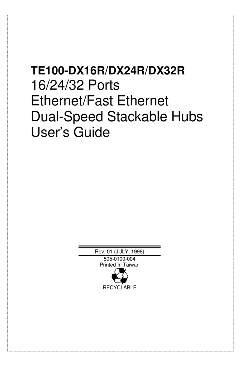 TRENDnet TE100-DX32Rplus user guide