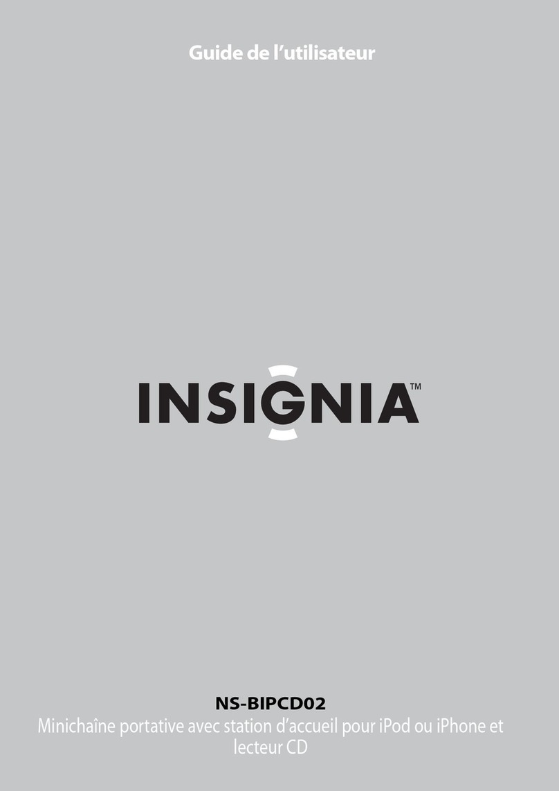 Insignia NS-BIPCD02 Quick start guide