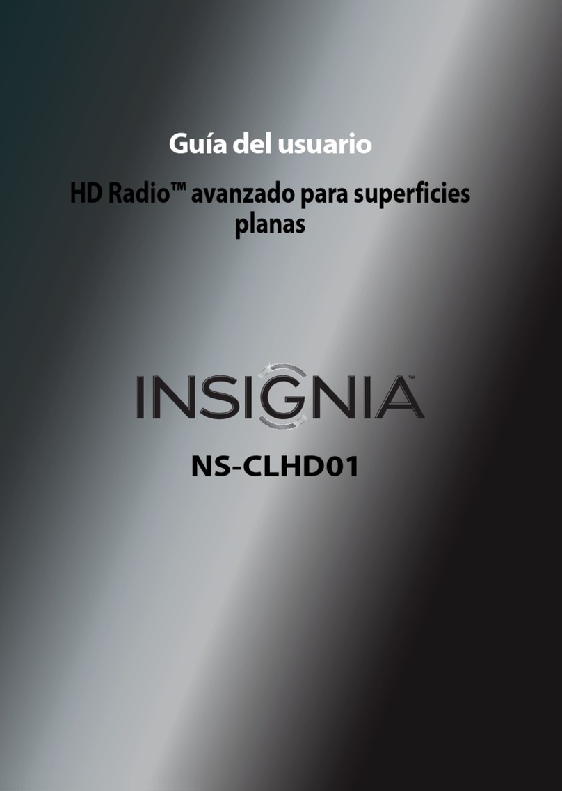 Insignia Insignia Narrator NS-CLHD01 Quick start guide