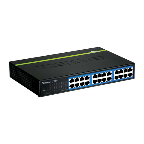 TRENDnet TEG-S16Dg Quick installation guide