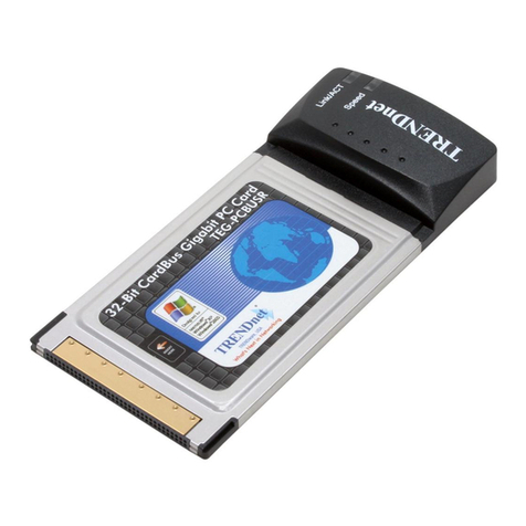 TRENDnet TEG-PCBUSR User manual