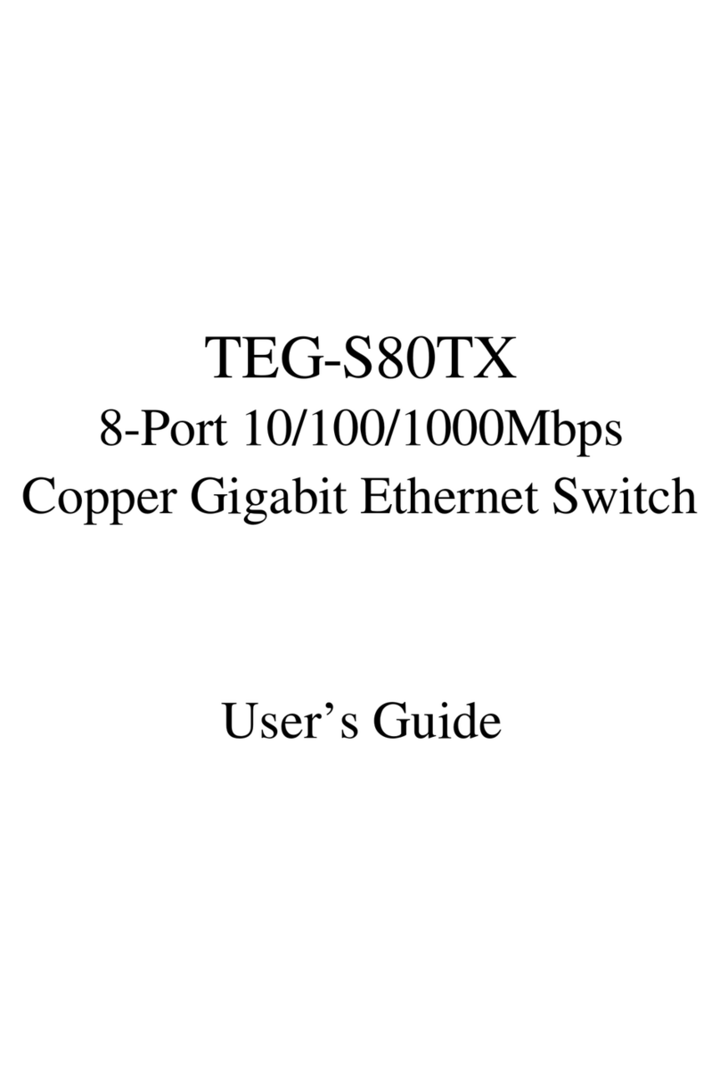 TRENDnet TEG-S80TX user guide