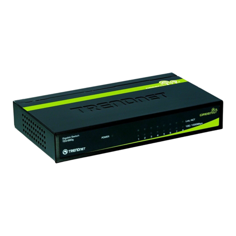 TRENDnet TEG-S80g - Switch User manual