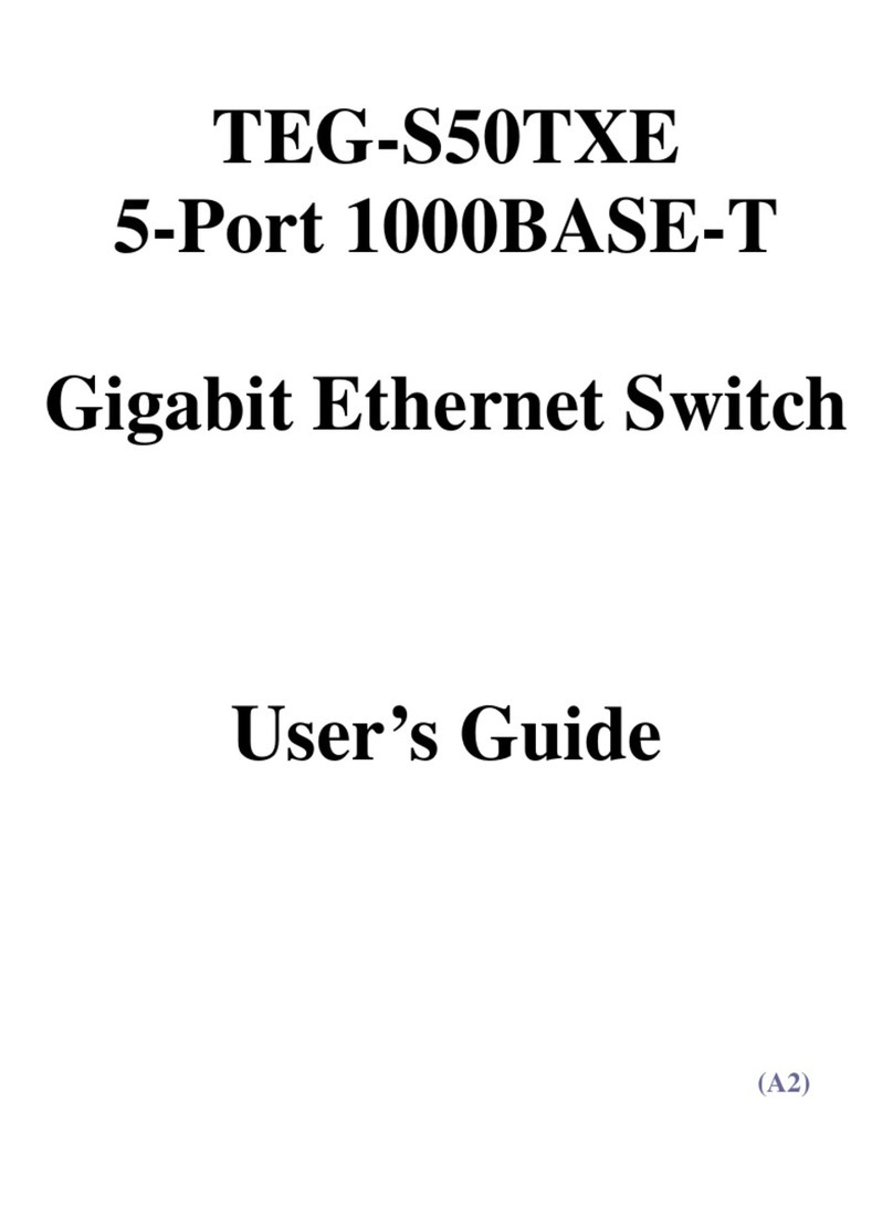 TRENDnet TEG-S50TXE SHEETS User manual