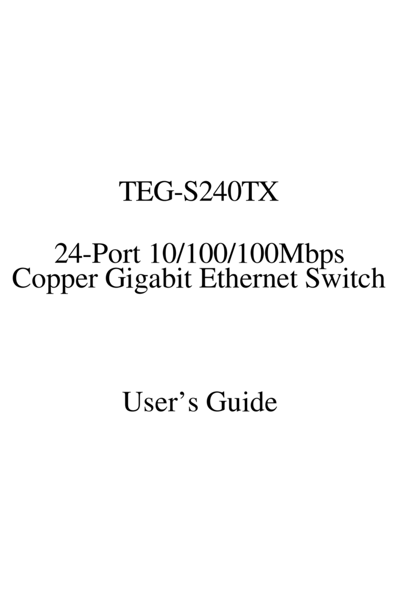 TRENDnet TEG-S240TX - DATA SHEETS User manual