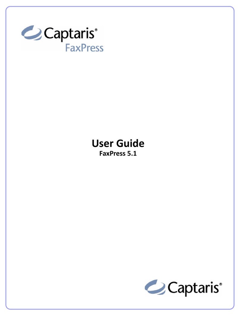 Captaris Captaris FaxPress User manual