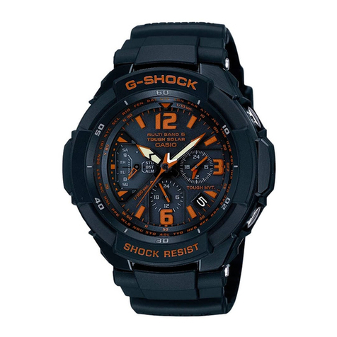 Casio GW3500B-1A User manual Casio GW3500B-1A User manual