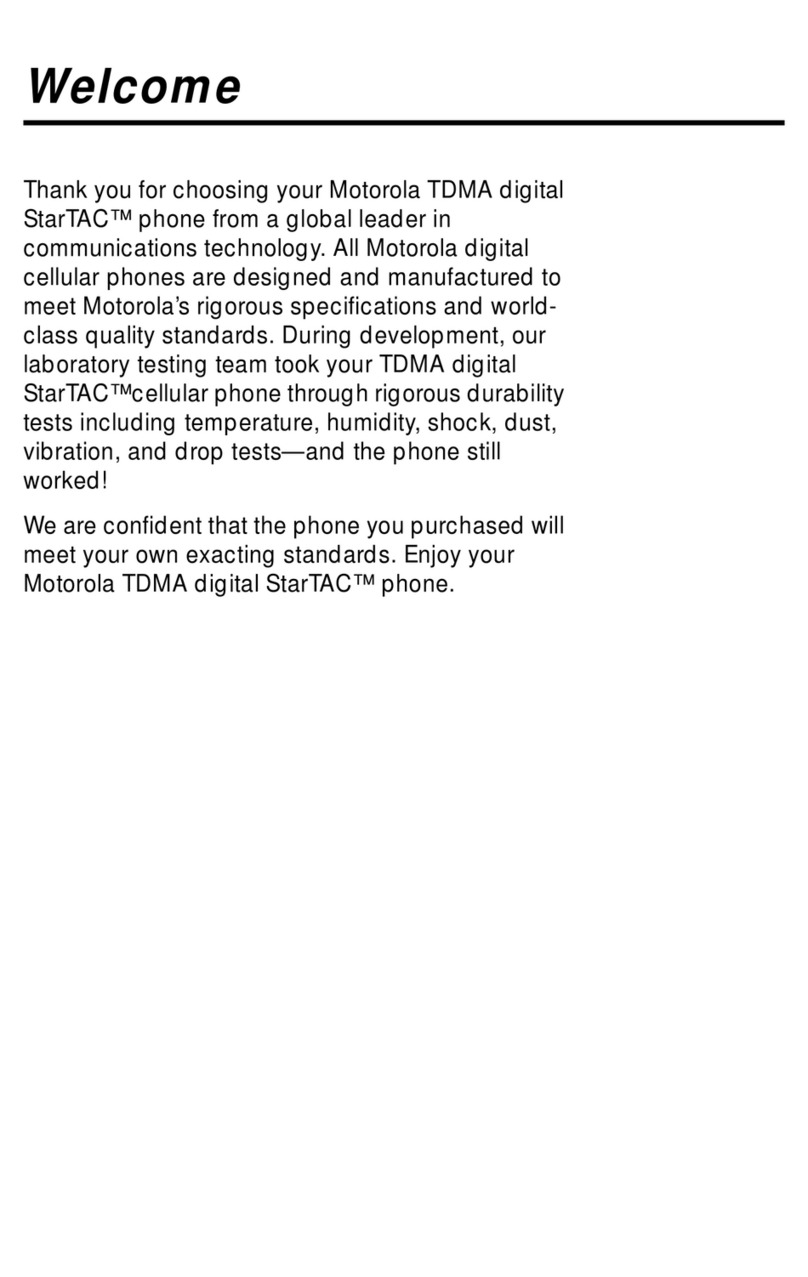 Motorola StarTAC ST7897 User manual
