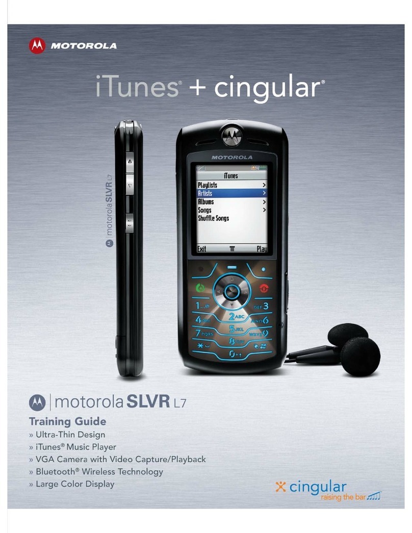 Motorola HELLOMOTO SLVR L7 quick start guide