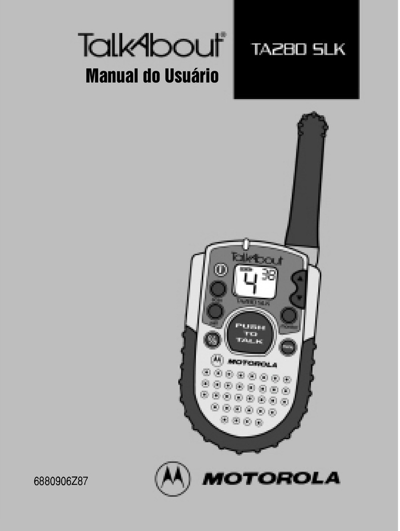 Motorola SLK280 User manual