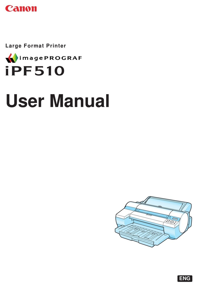 Canon iPF510 - imagePROGRAF Color Inkjet Printer User manual Canon iPF510 - imagePROGRAF Color Inkjet Printer User manual