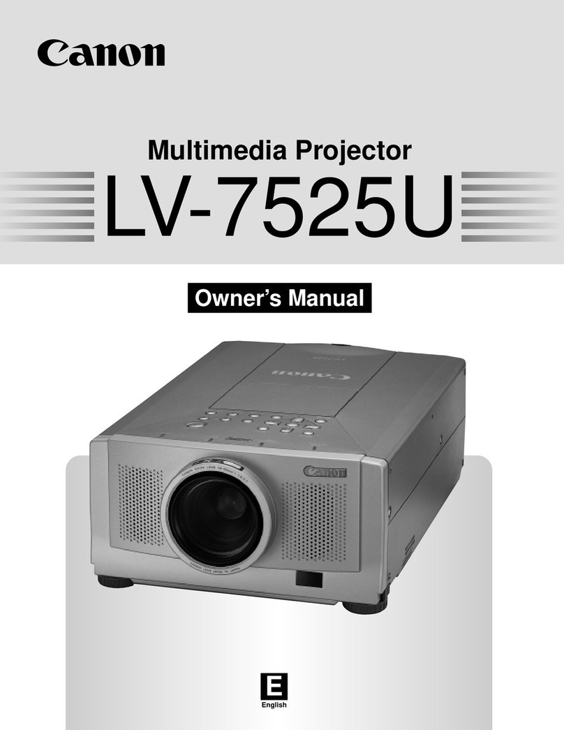 Canon LV-7525 User manual