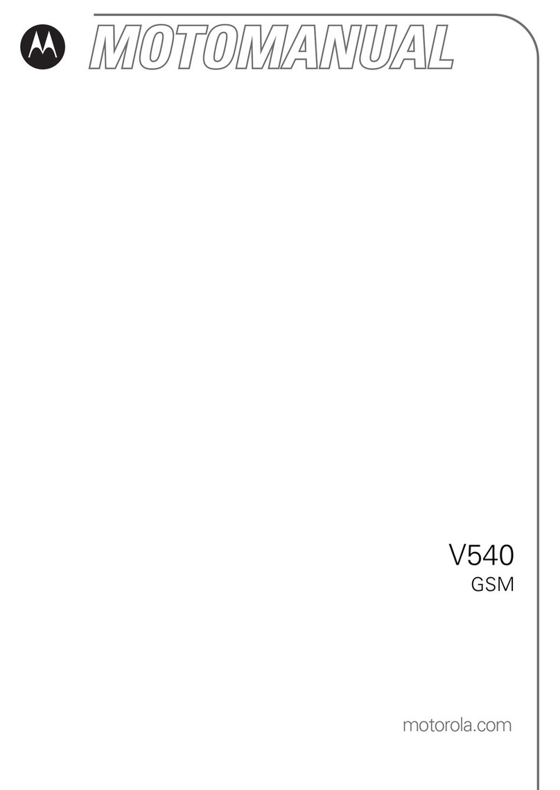 Motorola V540 User manual