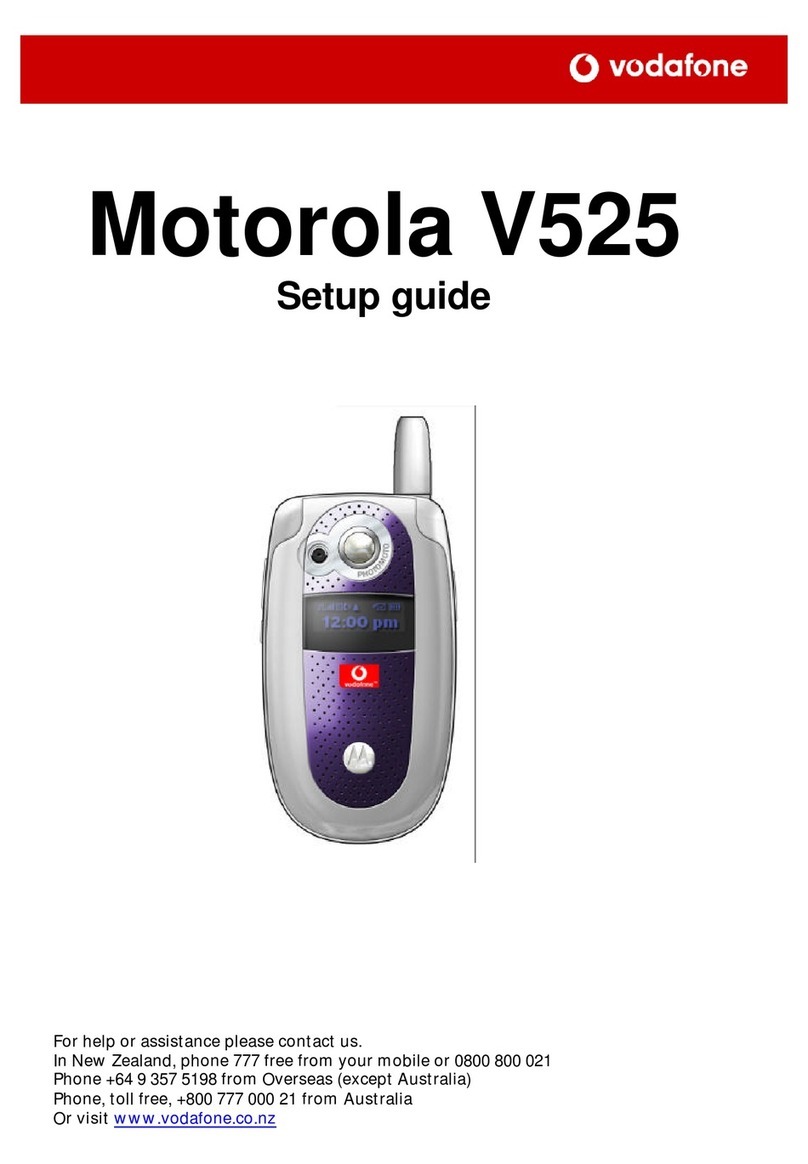 Motorola V525 User manual