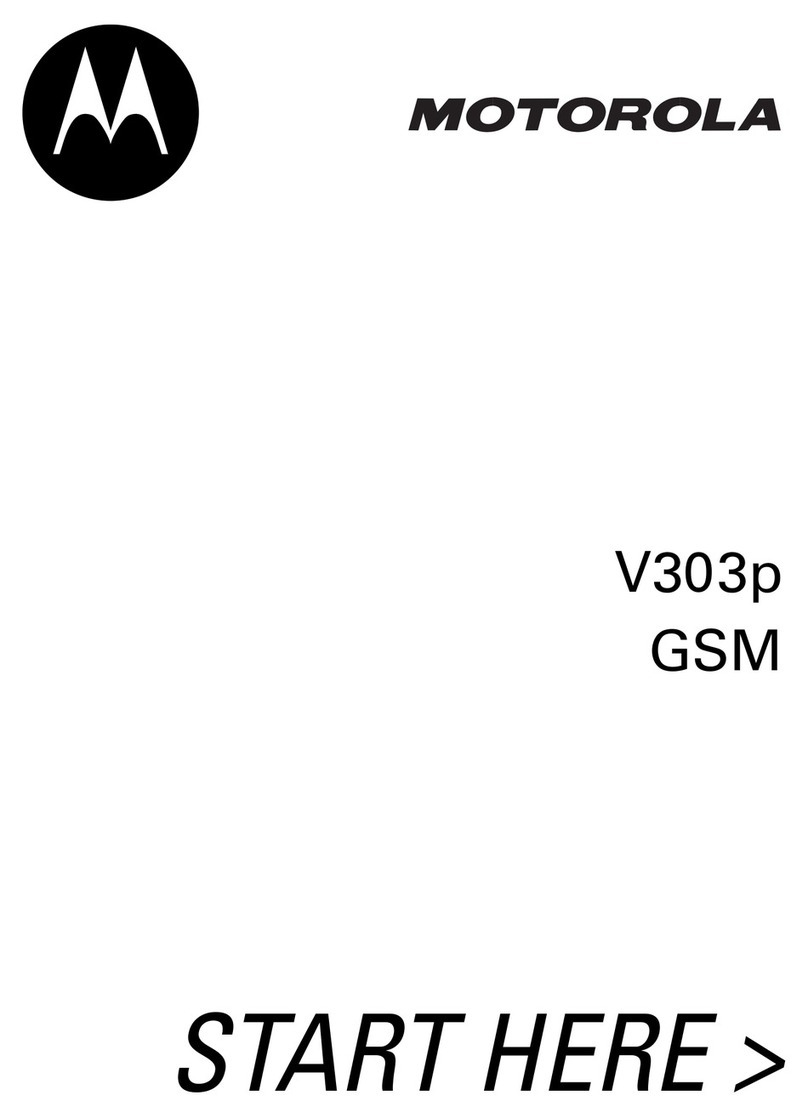 Motorola V303P Instruction Manual