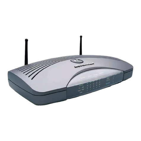 Motorola WIRELESS CABLE MODEM GATEWAY SBG900 -... Configuration guide
