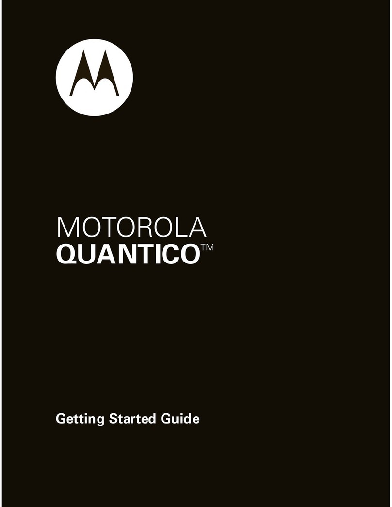Motorola W845 QUANTICO User manual Motorola W845 QUANTICO User manual