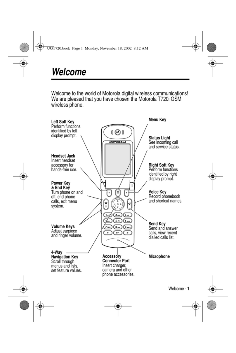 Motorola T720i User manual