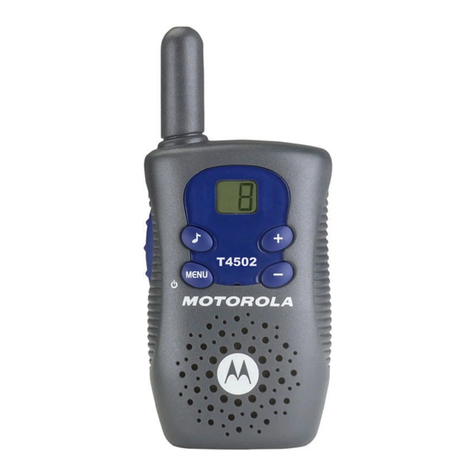 Motorola T4502 User manual