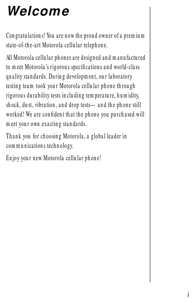 Motorola V3620 User manual