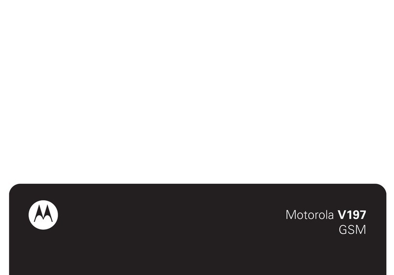 Motorola V197 User manual