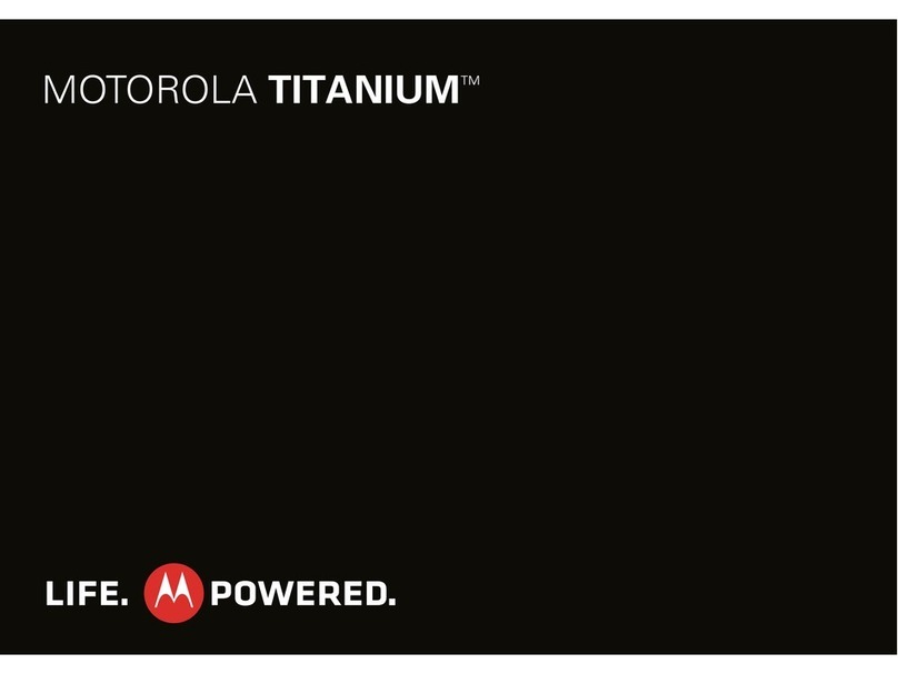 Motorola TITANIUM User manual