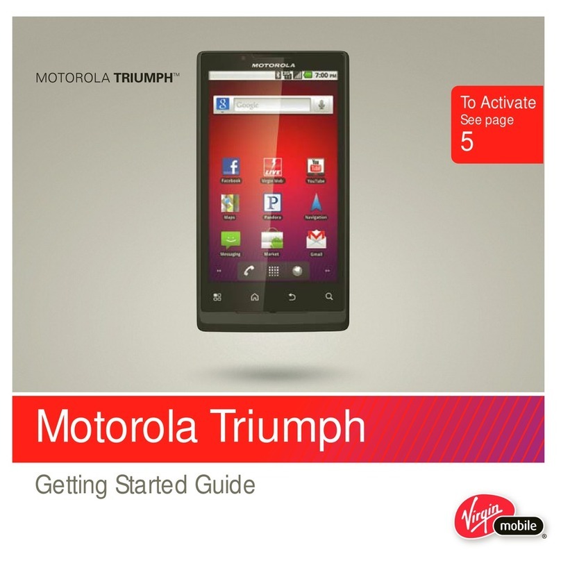 Motorola Triumph User manual
