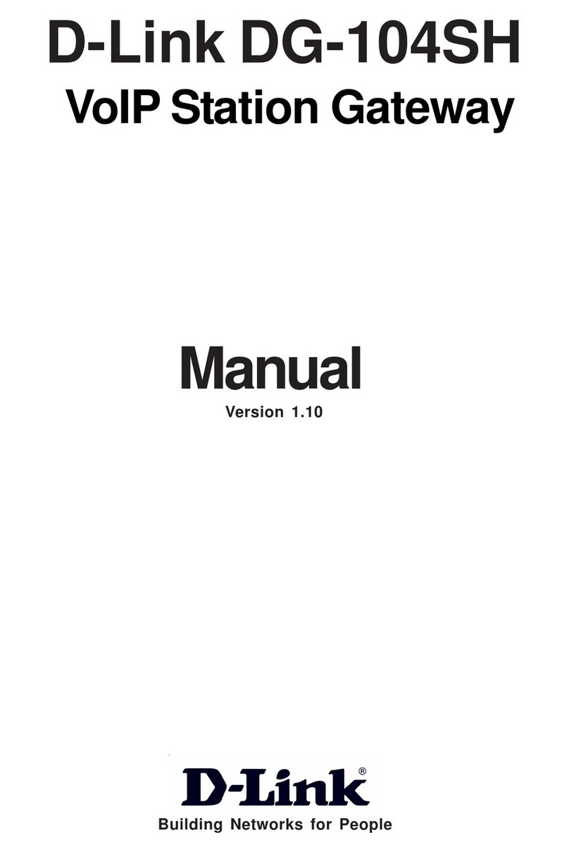 D-Link DG-104SH User manual