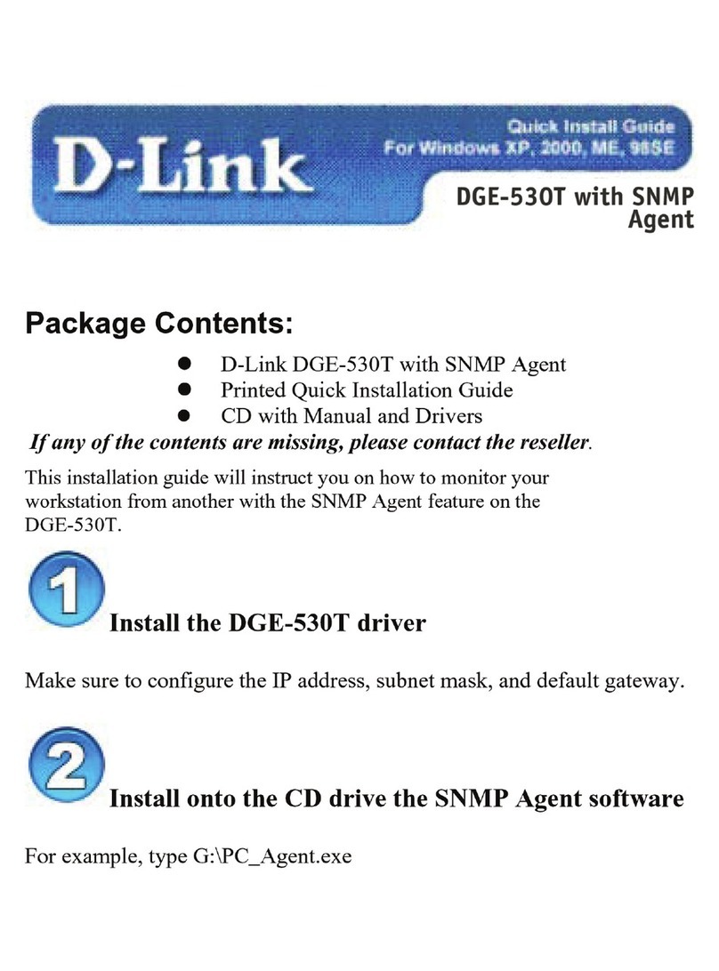 D-Link DGE-530T User manual D-Link DGE-530T User manual