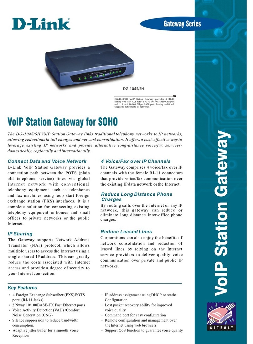 D-Link DG-104S User manual