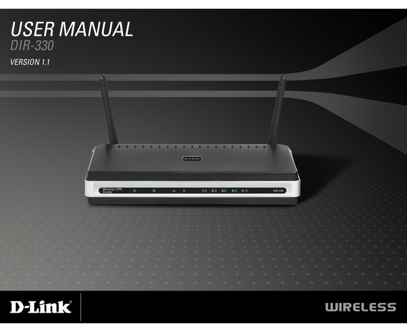 D-Link DIR-330 - Wireless G VPN Router User manual