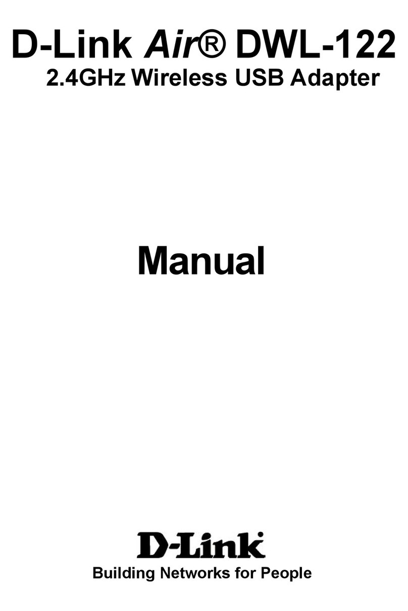 D-Link DWL-122 User manual