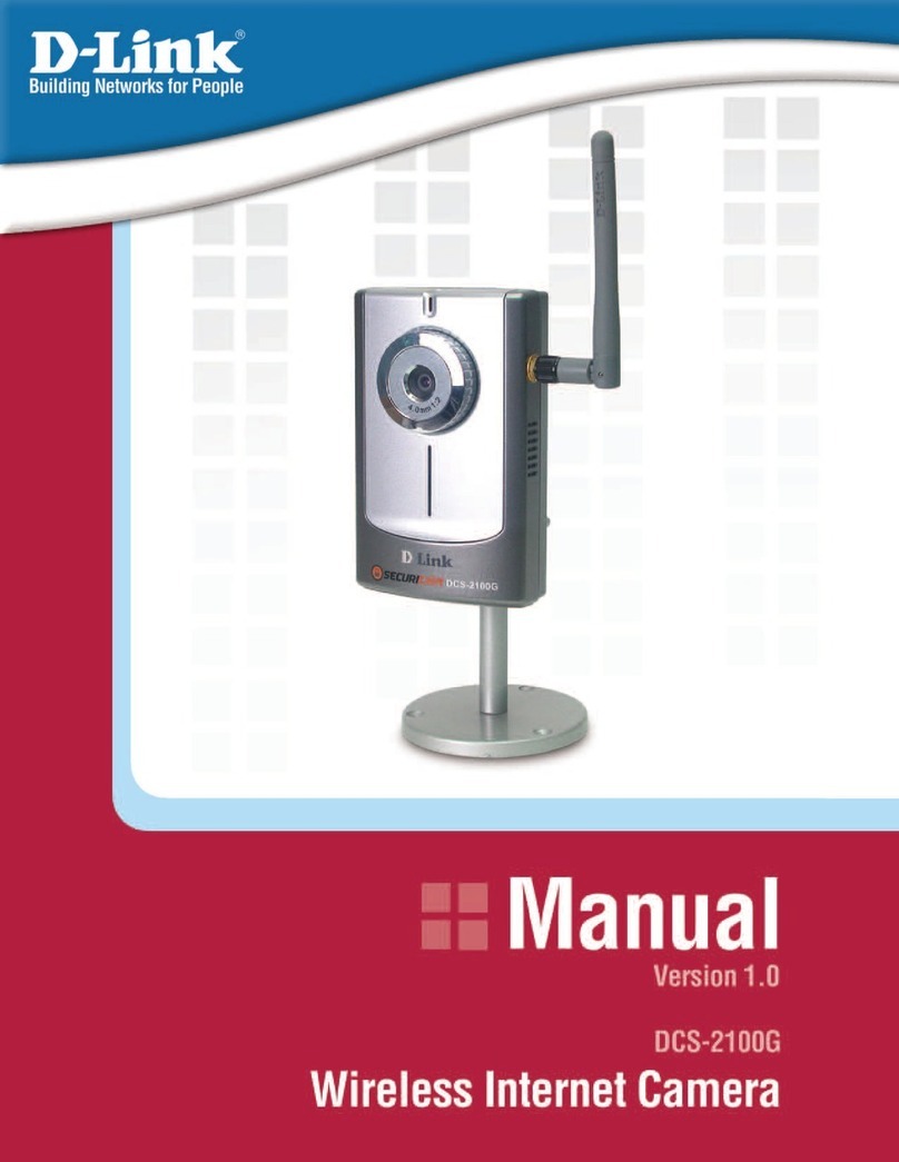 D-Link SECURICAM Network DCS-2100G User manual