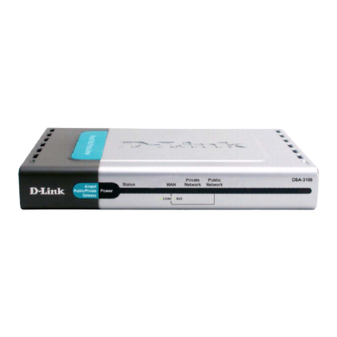 D-Link Airspot DSA-3100 User manual