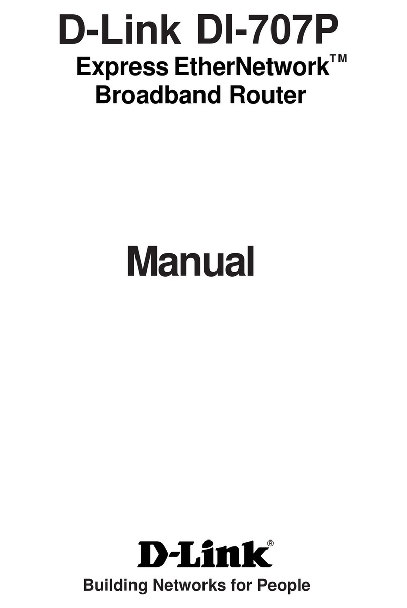 D-Link Express Ethernetwork DI-707P User manual D-Link Express Ethernetwork DI-707P User manual