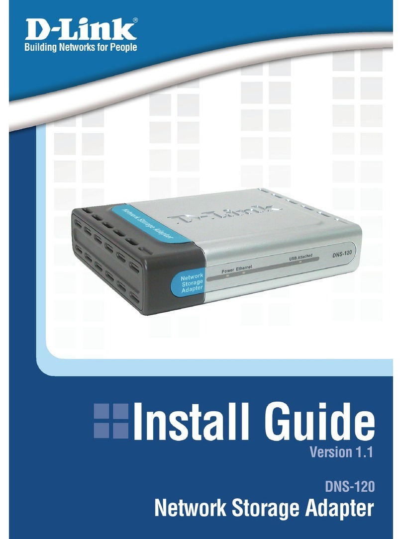 D-Link Express EtherNetwork DNS-120 User manual